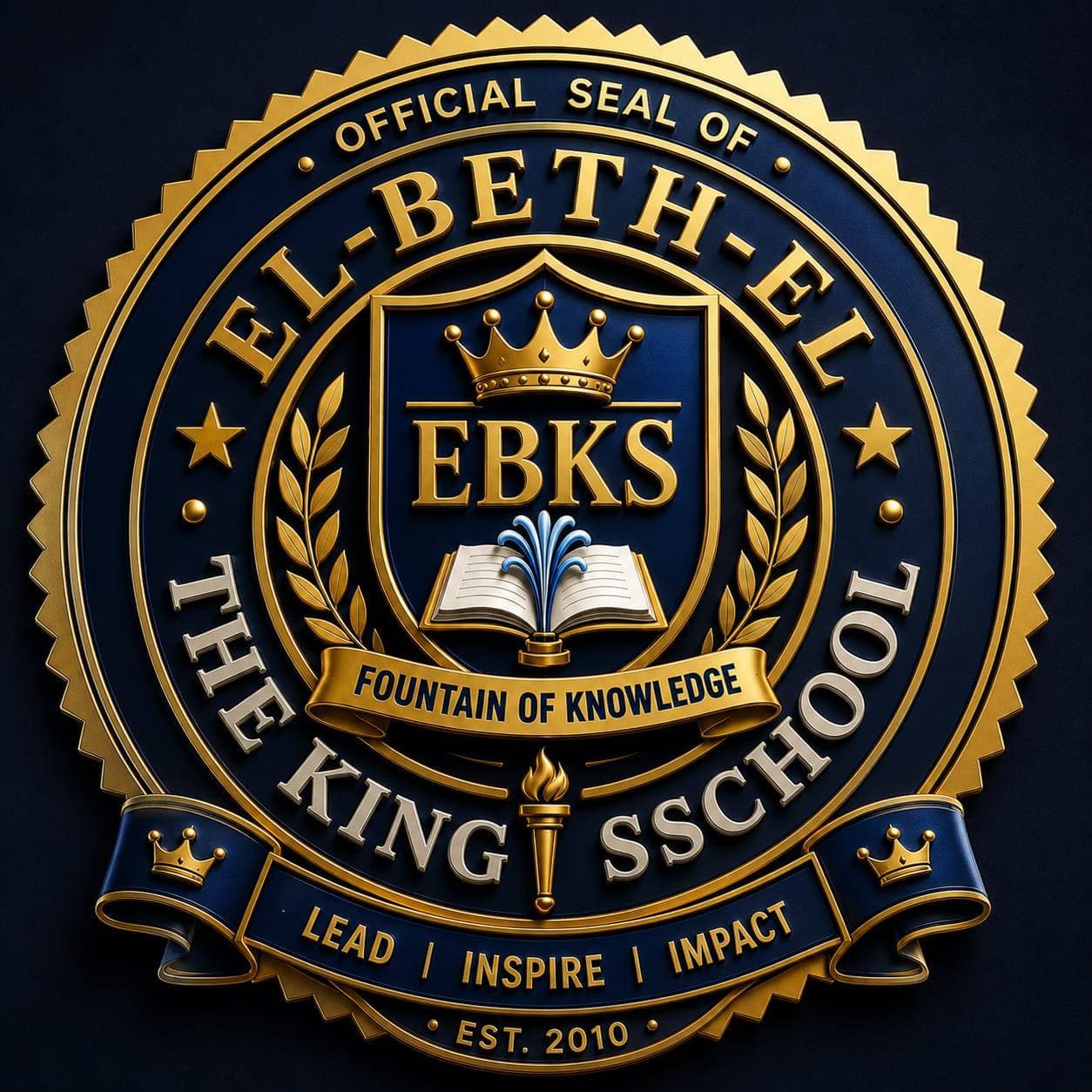 The EL-BETH-EL school emblem